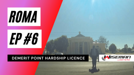 Roma Special Hardship Licence Lawyer