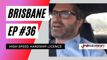 Brisbane Special Hardship Licence Lawyer