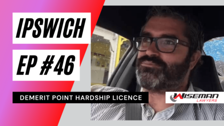 Ipswich Special Hardship Licence Lawyer
